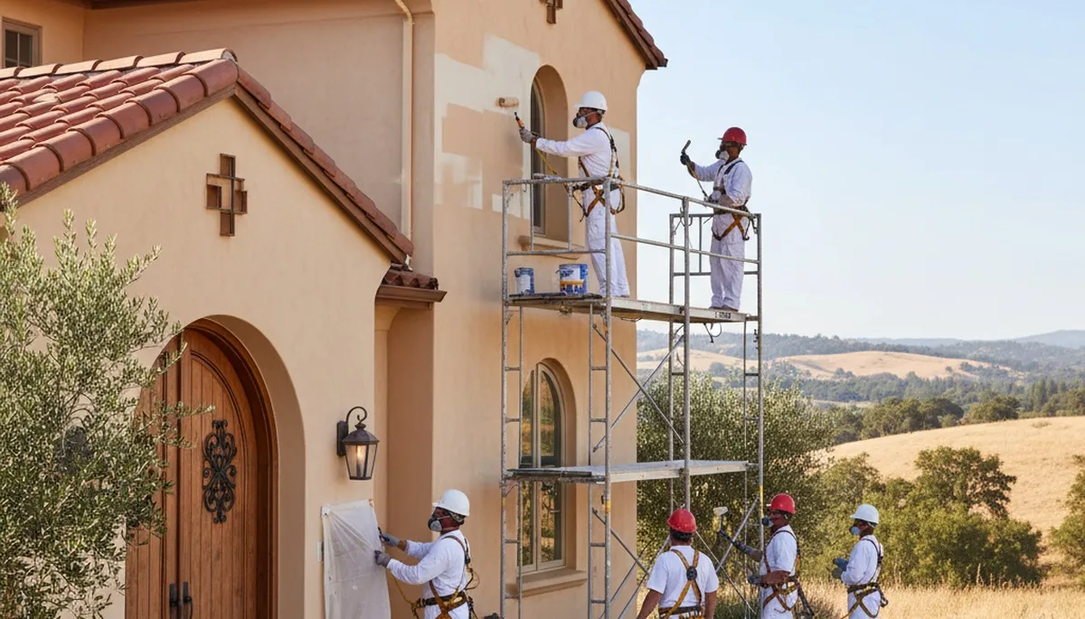 Painting services in Redding, CA for residential and commercial properties
